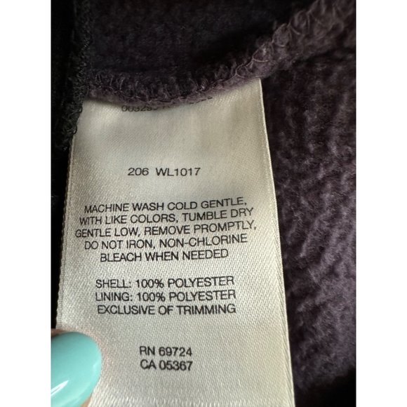 Columbia Purple Women's Outdoor Full Zip Fleece Vest Size L Pockets - Picture 7 of 11